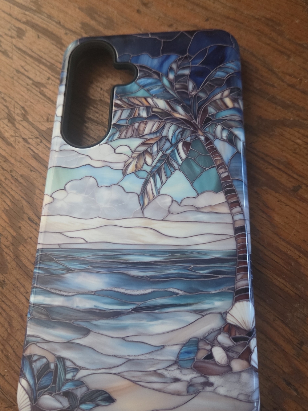 Samsung Blue Teal Palm Tree Beach Case